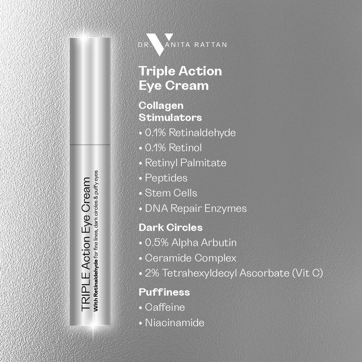 DrV Triple Action Eye Cream ingredients
