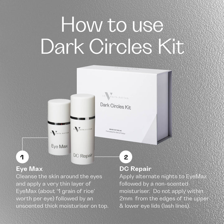 Dr V Dark Circles Kit how to use