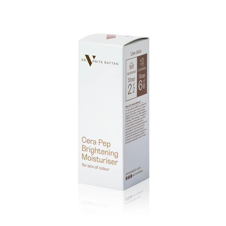 Dr Vanita Rattan Cera Pep Moisturiser box