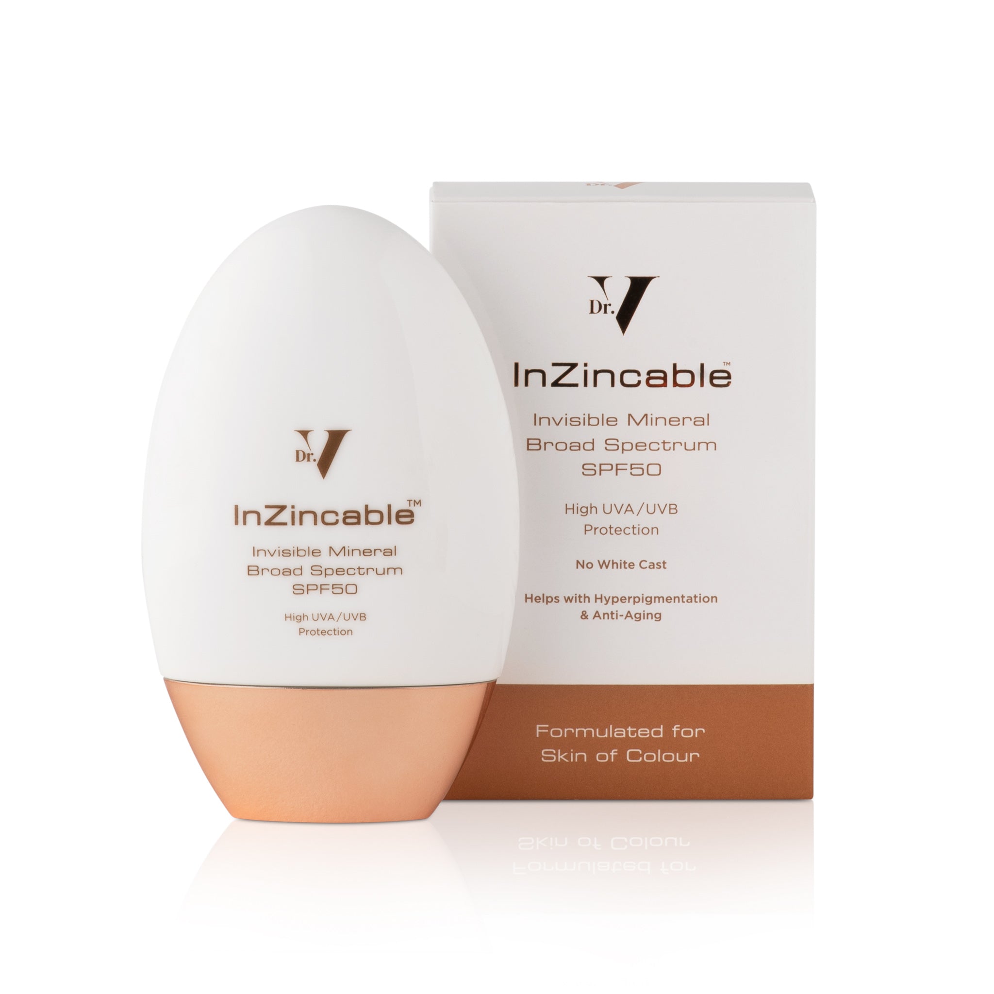 日焼け止め WINSKIN Skin Venus Dr. V InZincable SPF50 Sunblock | Mineral Sunscreen | No