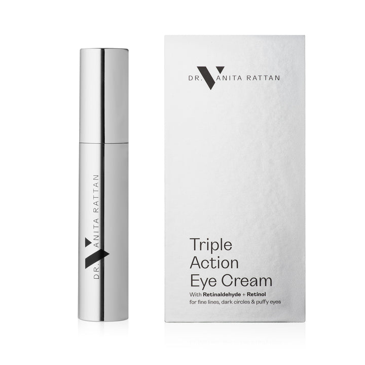 Dr V Triple Action Eye Cream bottle and box