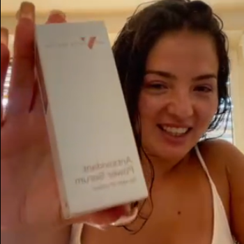 Dr V Antioxidant Serum happy customer review