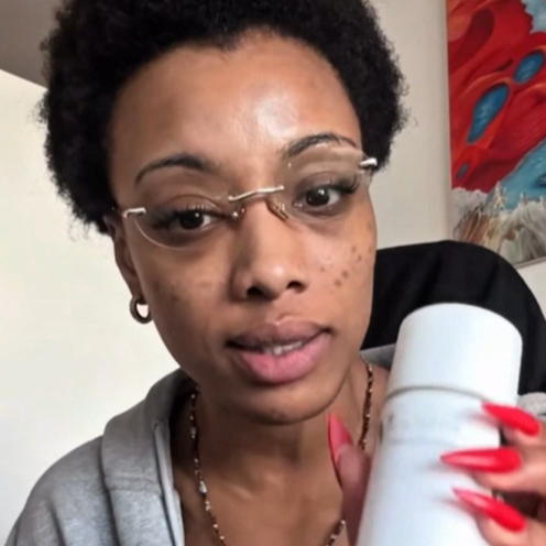 paige lewin influencer Dr V Trio Blemish review