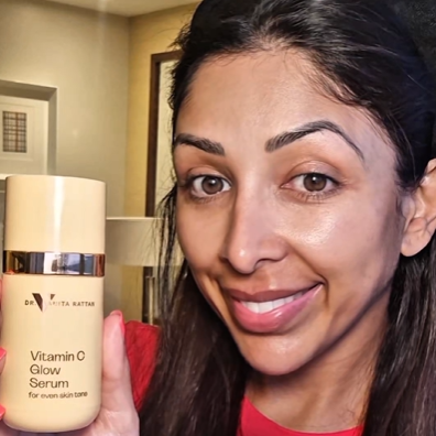 dr vanita rattan vitamin c serum ad