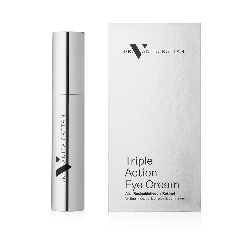 Dr V Triple Action Eye Cream bottle and box