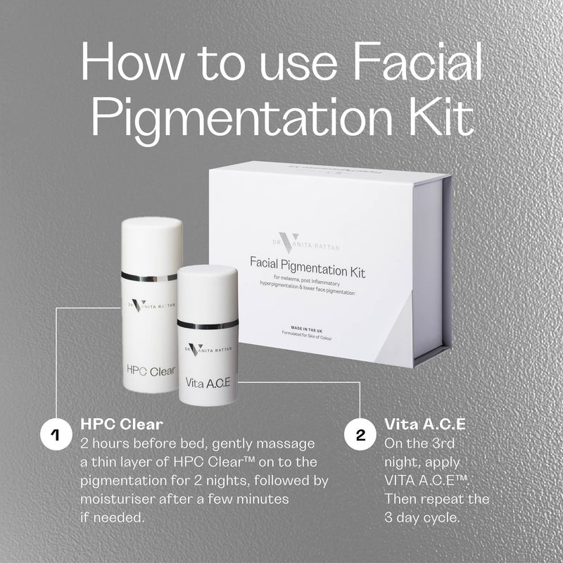 Dr V Facial Pigmentation Kit - Hyperpigmentation Treatment | Brown