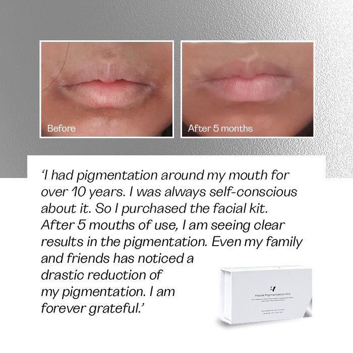 Dr V Facial Pigmentation Kit - Hyperpigmentation Treatment | Brown