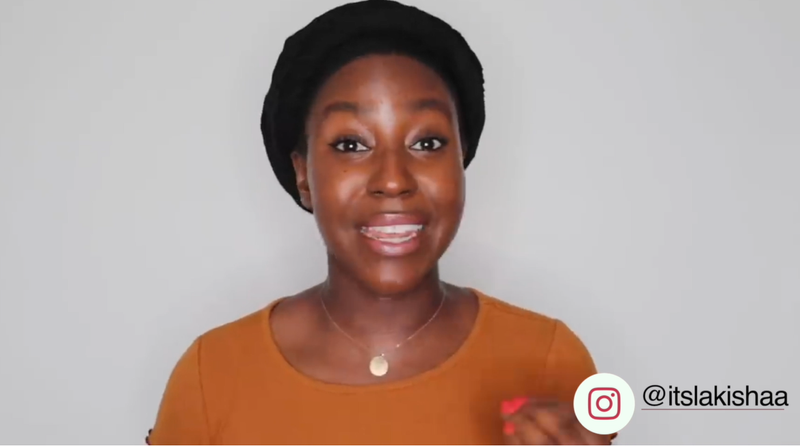 Lakishaa Adams testiminonial for Dr V Inzincable SPF50 for skin of colour